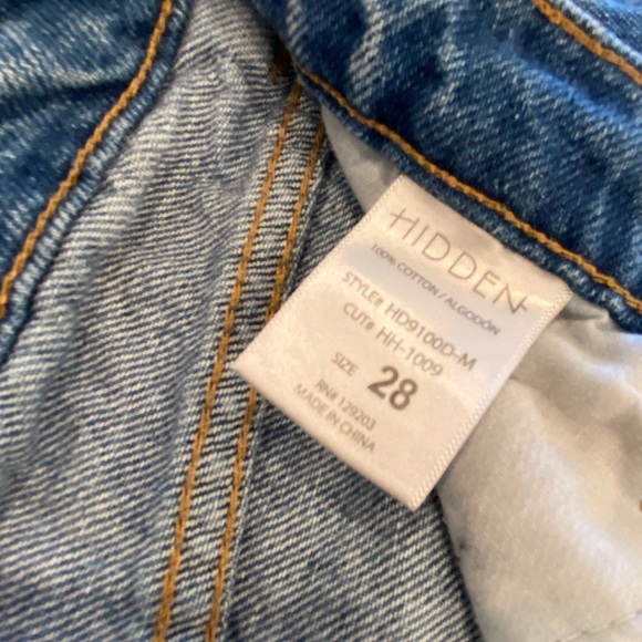 Hidden Denim Jeans Size 28 - Picture 3 of 6